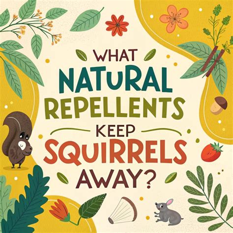 What Natural Repellents Keep Squirrels Away? - Humane Pest Control