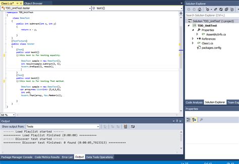 Image result for NUnit Test Class Example