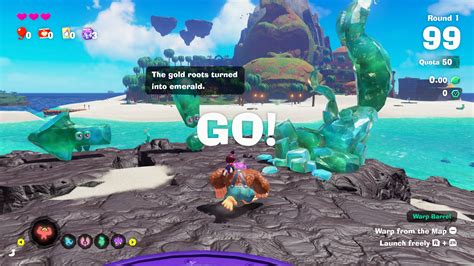 Donkey Kong Bananza: DK Island and Emerald Rush First Hands-On Impressions