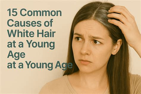 What Causes White Hair At Early Age