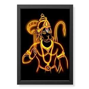SANVIK CREATIONS Hanuman Ji Photo Frame Collection - Small and Large ...