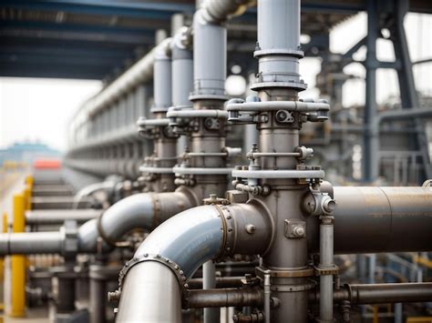 Pipeline and pipe rack of petroleum chemical hydrocarbon facility ...