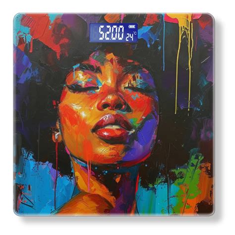 Bathroom Scale, Highly Accurate Digital Body Scale,Precisely Measures ...