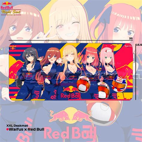 F1 X WAIFUS / XXL Desk mats | NightSeal77