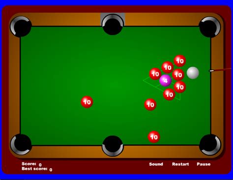 Pool Game WI 的图像结果