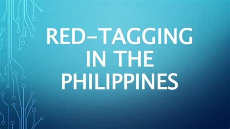 Image result for What Is Red Tagging