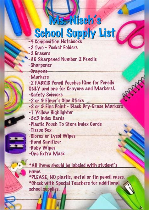 Welcome to Ms. Nisch's Web Page – Daisy Nisch – McKinley Elementary School