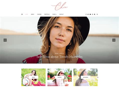 Chic Lite WordPress Theme 的图像结果