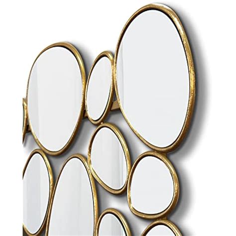 NXHOME Modern Large Accent Mirror - Gold Decorative | Ubuy India