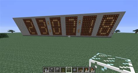Image result for Minecraft Digital Clock Tutorial