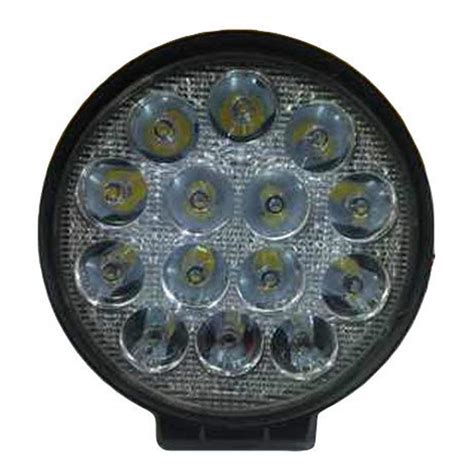 Lmtek 42 Watt Universal Round LED Fog Light (Black) Pack of 40 : Amazon ...