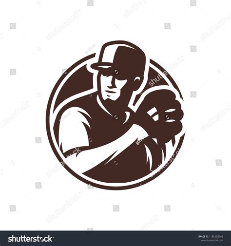 Baseball Pitcher Logo 的图像结果