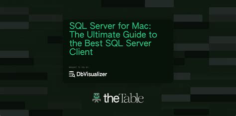 Image result for SQL Server Mac