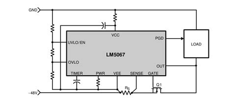 LM5067 Negative Hot Swap/Inrush Current Controller - TI | Mouser