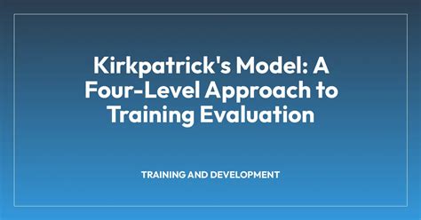 Kirkpatrick Model Level 1 的图像结果