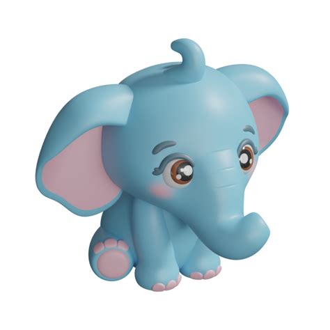 Elephant pattern 3D Models | Freepik