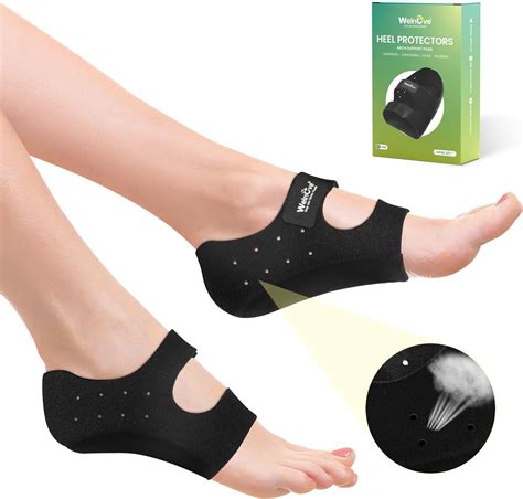 Amazon.com: Plantar Fasciitis Heel Protector for Shoes - Welnove Heel ...