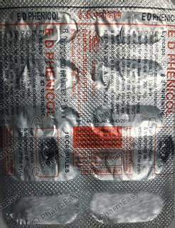 E D Phenicol Capsule: Uses, Side-effects, Price, Dosage & More Info ...