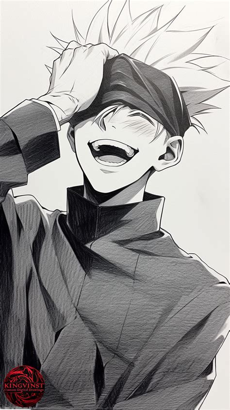 Image result for Gojo Drawing Perspective