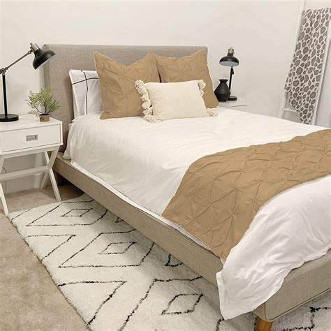 Amazon.com: ABP COLLECTION Bed Runners - 100% Cotton 800 Thread Count ...