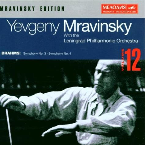 Brahms;Symphonies Nos.3 & 4: Leningrad Po, Mravinsky: Amazon.in: Music}