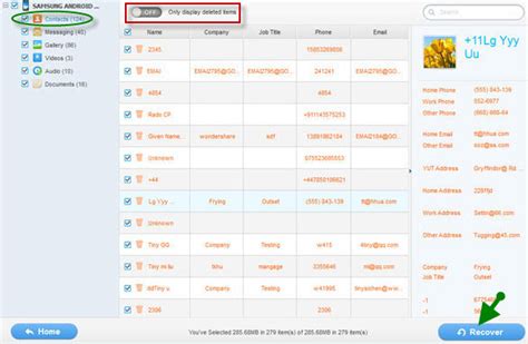 Image result for How to Retrieve Phone Contacts Android