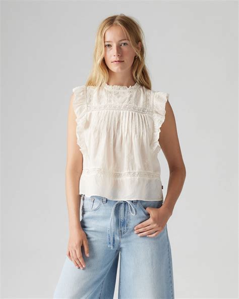 Edith Blouse - White | Levi's® PL
