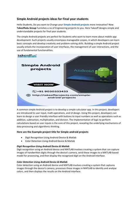 Image result for Simple Android-App Projects