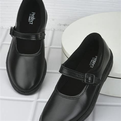 Buy Black Ballerina Dress School Shoes For Kids S/GIRL (N)