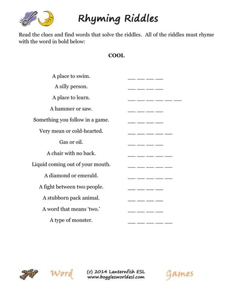 Rhyming Words With Cool - Letter Words Unleashed