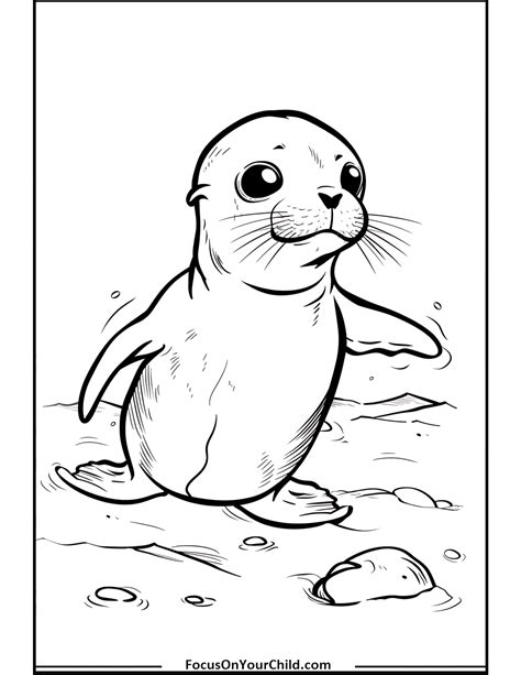 50+ Seal Coloring Pages (Free PDF Printables)