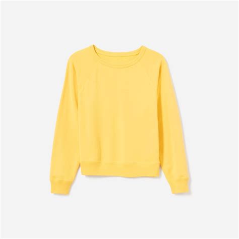 Womens Yellow Sweatshirt at Francis Needham blog