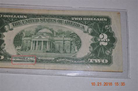 1953 Two Dollar Bills $2 Red Seal United States Note
