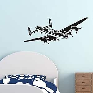 Buy Gadgets Wrap Bomber Aeroplane Vinyl Wall Stickers Airplane Wall ...