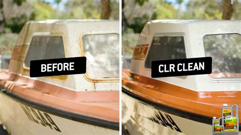 Clr Calcium Lime Rust Before And After