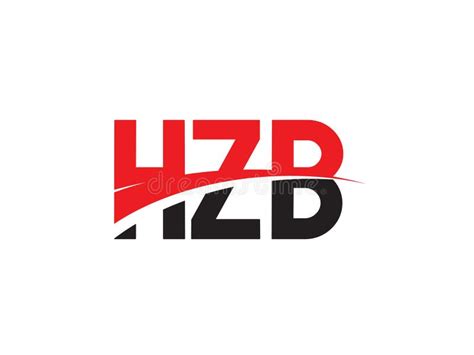 HZB Letter Initial Logo Design Vector Illustration Stock Vector - Illustration of arrow, modern ...