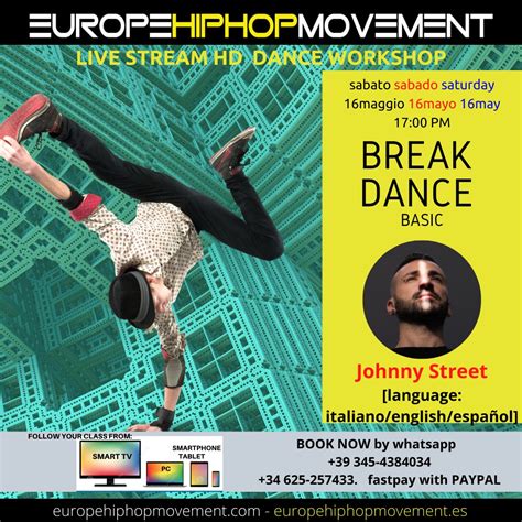 Break Dance Online Workshop (Beginners Level) | go&dance