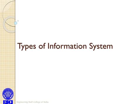 Types of Information System Chart 的图像结果