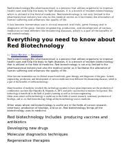 Red Biotechnology 的图像结果