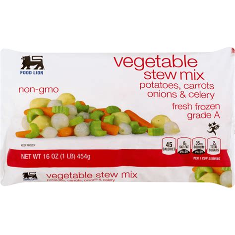 Food Lion Vegetable Stew Mix, Non-GMO, Bag (16 oz) Delivery or Pickup ...