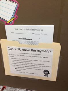 Problem of the week. Student learn to problem solve with difficult ...