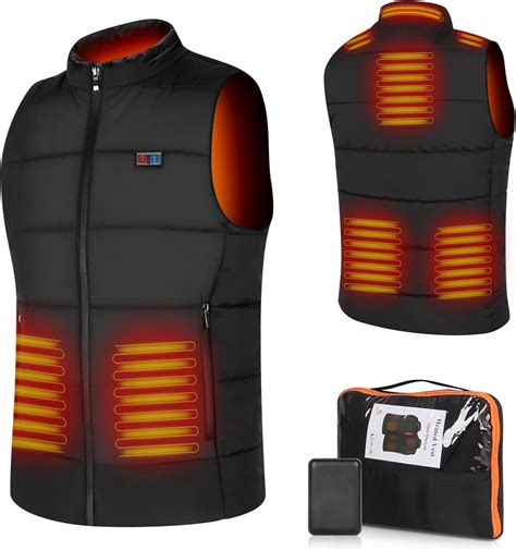 Amiable Heated Vest, Heated Jacket with Battery Pack Included, Heated ...