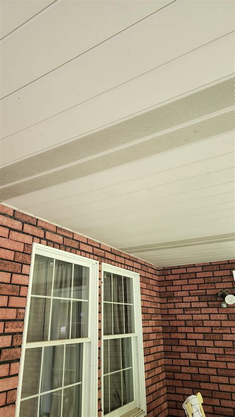 What is this metal porch ceiling material called? : r/Home