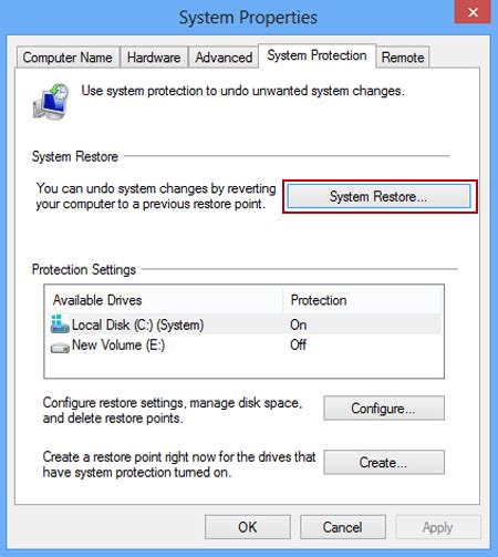 How to Restore Computer Back to Earlier Date 的图像结果