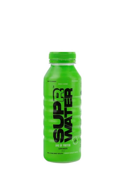 SUPR Refreshing Protein Water Lemonade | Hydrating & Energizing ...