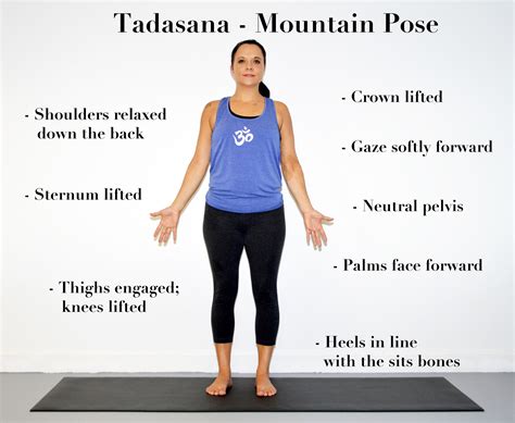 Tadasana-Mountain Pose | Mountain pose yoga, Mountain pose, Yoga poses