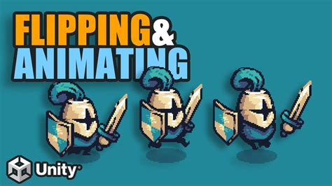 Unity 2D Sprite Flipping Animation 的图像结果
