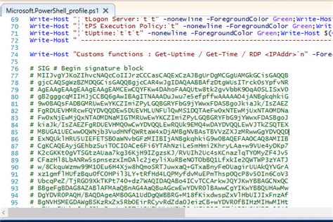 Securing PowerShell Scripts 的图像结果