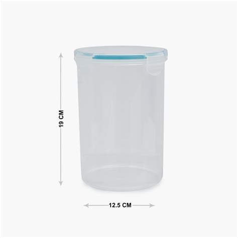 Buy Palestine-Canary Solid Transparent Container - 1.8 Litre - 12.5 cm ...