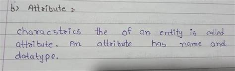 Define an attribute....................... - Brainly.in
